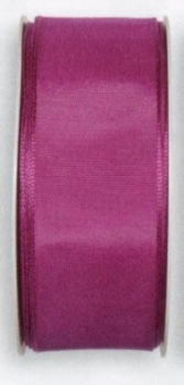 taffeta ribbon wired edge, pink
